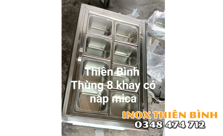 THÙNG GIỮ LẠNH  8 KHAY