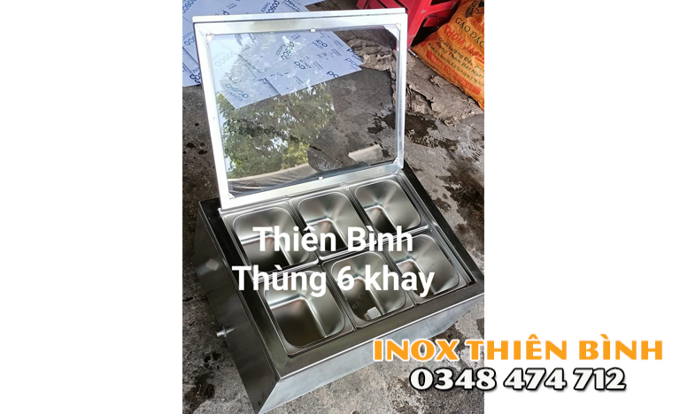 THÙNG GIỮ LẠNH  6 KHAY