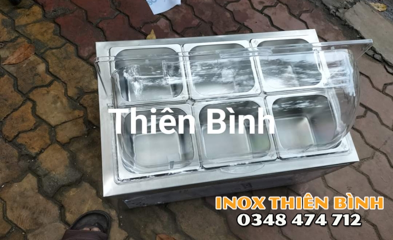 THÙNG GIỮ LẠNH 6 KHAY 1/6