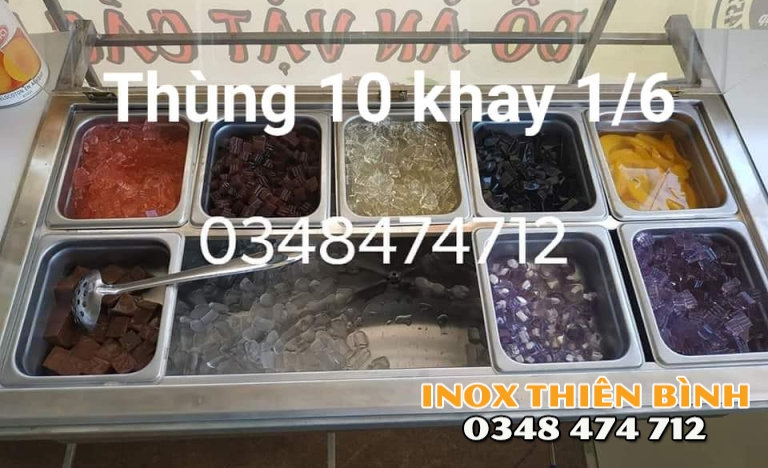 THÙNG GIỮ LẠNH  10 KHAY