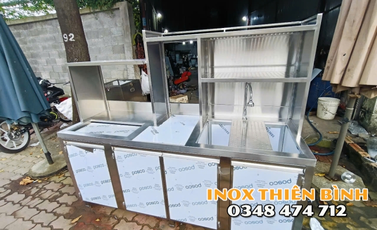 Quầy pha chế 1m7x700x800/1400