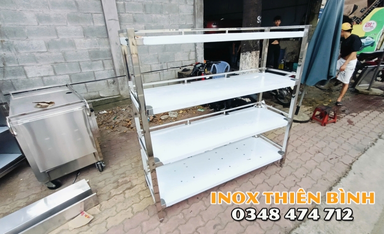 Kệ 4 tầng phẳng 1m5