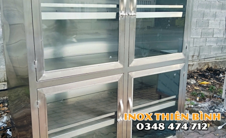 TỦ ĐỰNG CHÉN DĨA 1M4