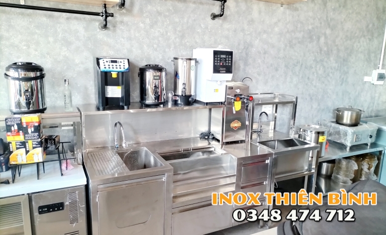 HỆ THỐNG QUẦY INOX TẠI THÀNH PHỐ MỚI BÌNH DƯƠNG – THIẾT KẾ THEO YÊU CẦU, CHUẨN CÔNG NĂNG