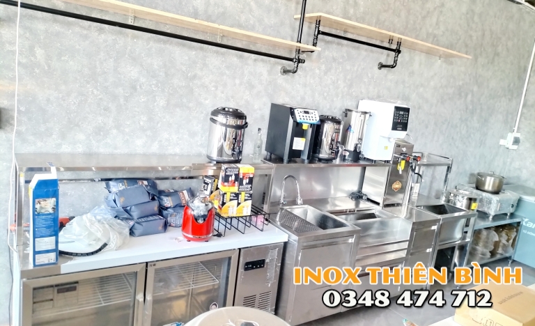 HỆ THỐNG QUẦY INOX TẠI THÀNH PHỐ MỚI BÌNH DƯƠNG – THIẾT KẾ THEO YÊU CẦU, CHUẨN CÔNG NĂNG