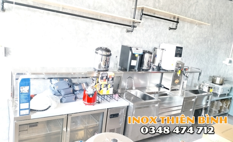 HỆ THỐNG QUẦY INOX TẠI THÀNH PHỐ MỚI BÌNH DƯƠNG – THIẾT KẾ THEO YÊU CẦU, CHUẨN CÔNG NĂNG