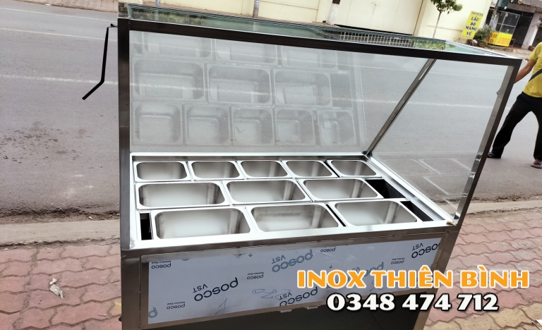 Tủ giữ lạnh 15 khay 1/6