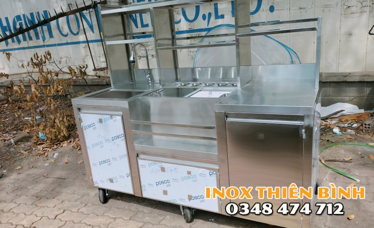 Quầy Pha Chế 1m6 có 5 khay