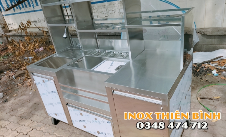 Quầy Pha Chế 1m6 có 5 khay