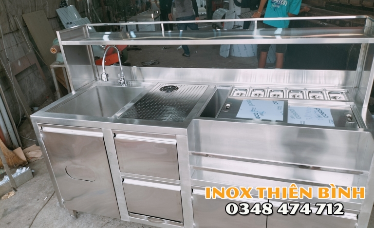 Quầy Pha Chế 1m8  đầy đủ công năng