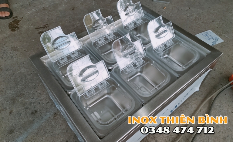 Thùng giữ lạnh 6 khay nắp rời
