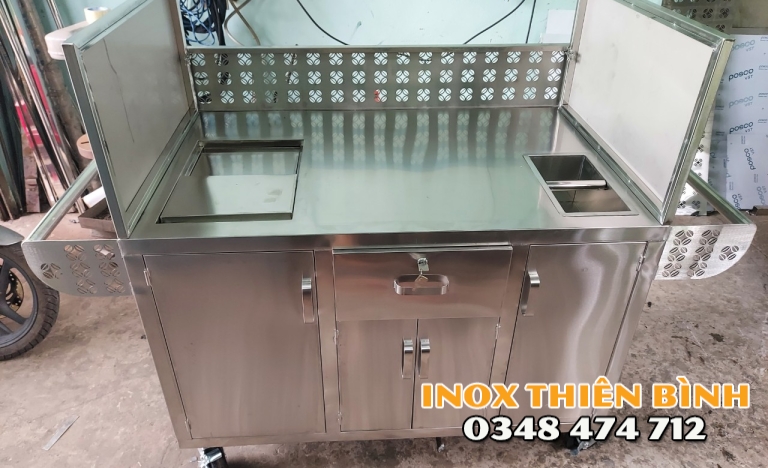Xe đẩy cà phê 1m2