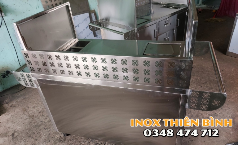 Xe đẩy cà phê 1m2