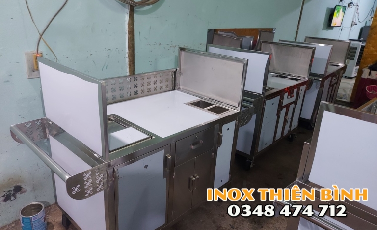 Xe đẩy cà phê 1m2