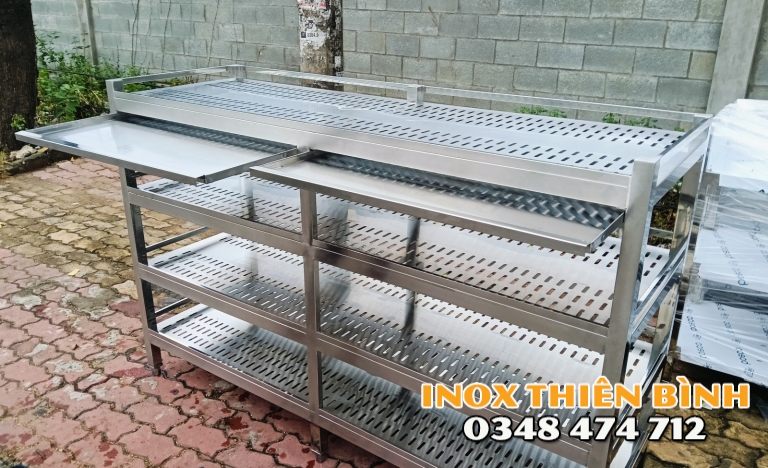 Kệ 4 tầng dập lỗ 1m5
