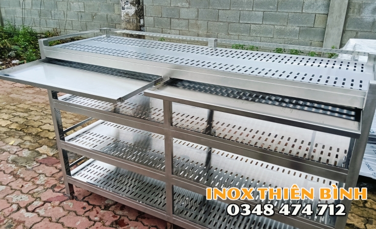 Kệ 4 tầng dập lỗ 1m5
