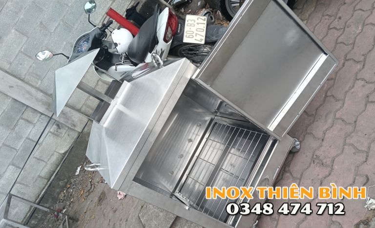 Thùng đốt giấy  inox