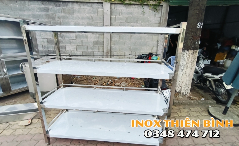 Kệ 4 tầng phẳng 1m5