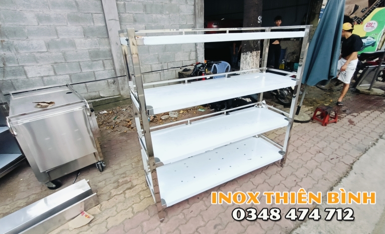 Kệ 4 tầng phẳng 1m5