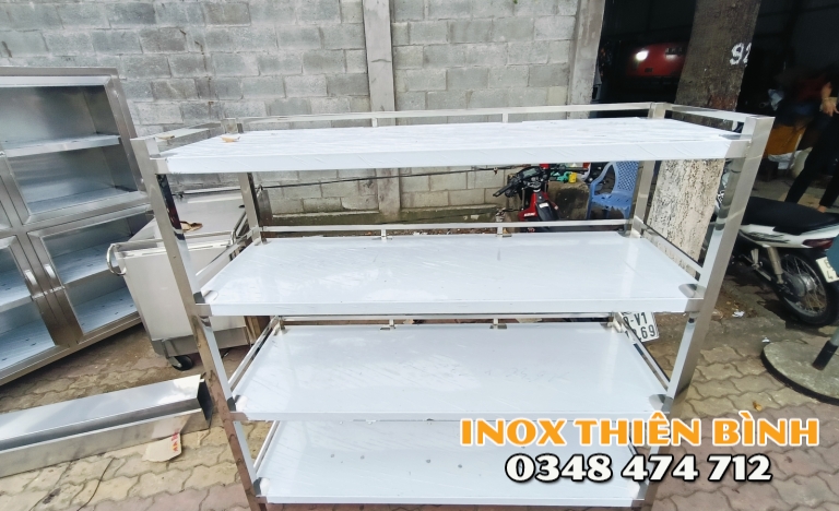 Kệ 4 tầng phẳng 1m5