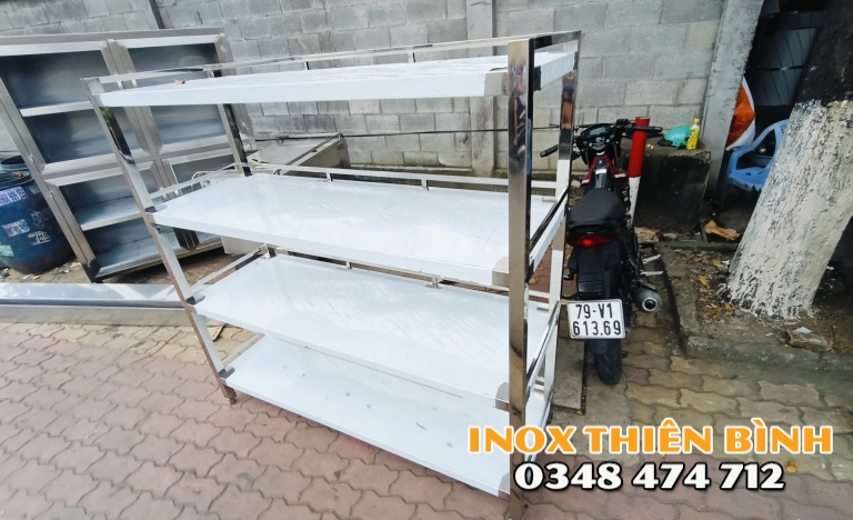 Kệ 4 tầng phẳng 1m5
