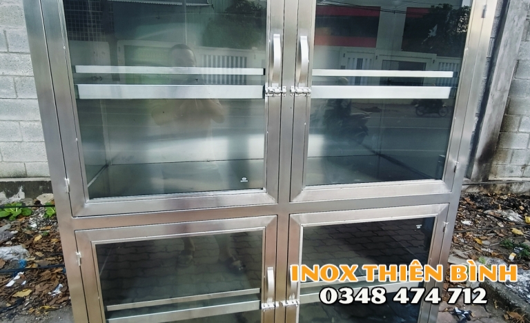 TỦ ĐỰNG CHÉN DĨA 1M4