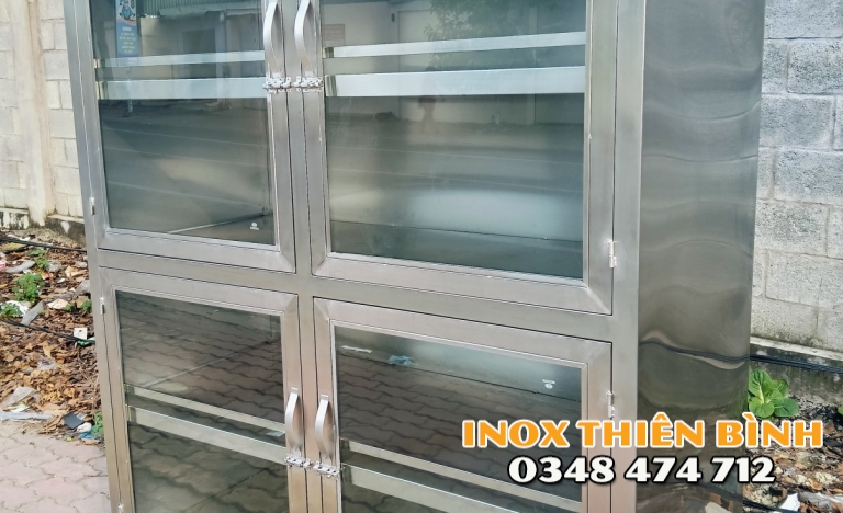 TỦ ĐỰNG CHÉN DĨA 1M4