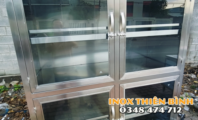 TỦ ĐỰNG CHÉN DĨA 1M4